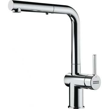 FRANKE FN 6110 ACTIVE NEW dřezová baterie, s vytahovací sprškou, Eco, chrom