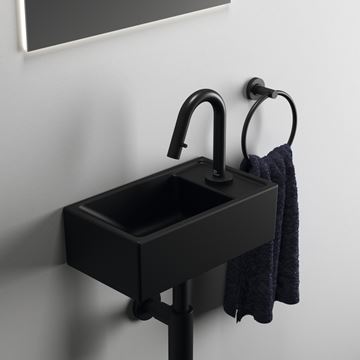 IDEAL STANDARD designový sifon k umyvadlu DN32, s převlečnou maticí 5/4, černá T4441XG Obrázek - fotka