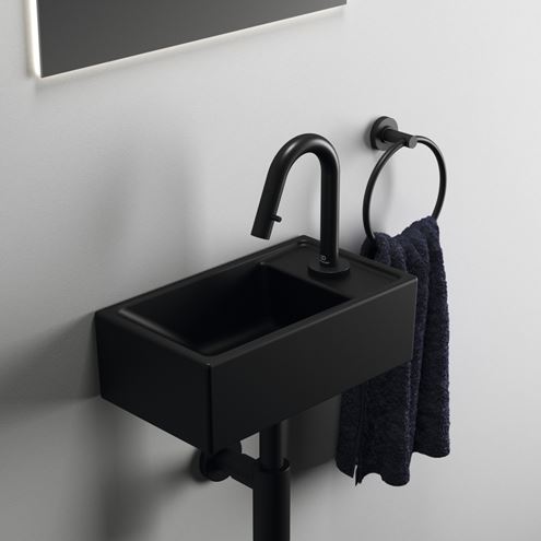 IDEAL STANDARD designový sifon k umyvadlu DN32, s převlečnou maticí 5/4, černá T4441XG Obrázek - fotka