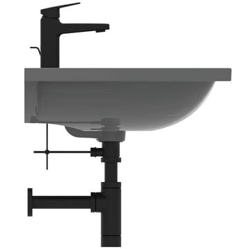 IDEAL STANDARD designový sifon k umyvadlu DN32, s převlečnou maticí 5/4, černá T4441XG Obrázek - fotka