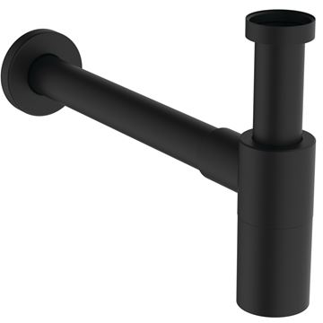 IDEAL STANDARD designový sifon k umyvadlu DN32, s převlečnou maticí 5/4, černá