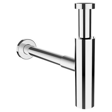 LAUFEN ILBAGNOALESSI ONE designový sifon k umyvadlu DN32, s převlečnou maticí 5/4, chrom