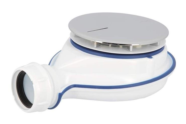 ALIAXIS TURBOFLOW XS nízký vaničkový sifon pr. 90 mm, chrom 0205800 Obrázek - Hlavní obrázek