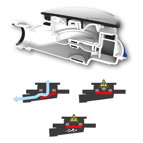 ALIAXIS TURBOFLOW XS nízký vaničkový sifon pr. 90 mm, chrom 0205800 Obrázek - fotka
