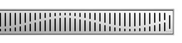 ACO SHOWERDRAIN C, C+ perforovaný rošt WAVE 678 mm, nerez ocel