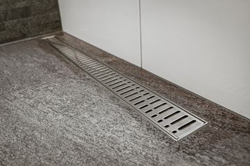 ACO SHOWERDRAIN C, C+ perforovaný rošt WAVE 778 mm, nerez ocel 9010.88.62 Obrázek - fotka