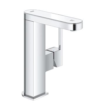 GROHE PLUS umyvadlová stojánková baterie, digitální, napájení z baterie, s odtokovou soupravou, Water Saving, chrom