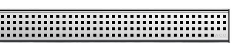 ACO SHOWERDRAIN C, C+ SQUARE perforovaný rošt 878 mm, nerez ocel 9010.88.70 Obrázek - Hlavní obrázek