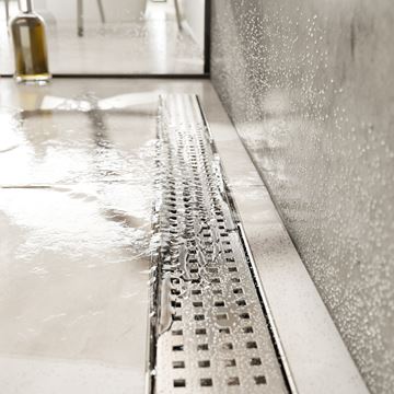 ACO SHOWERDRAIN C, C+ SQUARE perforovaný rošt 878 mm, nerez ocel 9010.88.70 Obrázek - fotka
