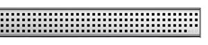 ACO SHOWERDRAIN C, C+ perforovaný rošt SQUARE 978 mm, nerez ocel
