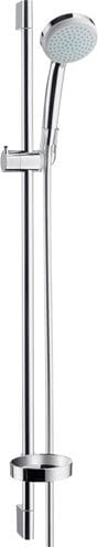 HANSGROHE CROMA 100 4JET sprchová souprava 4-dílná, ruční sprcha pr. 100 mm, 4 proudy, tyč, hadice, mýdlenka, chrom 27771000 Obrázek - Hlavní obrázek