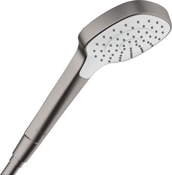 HANSGROHE CROMA E 1JET ruční sprcha pr. 110 mm, EcoSmart, kartáčovaný černý chrom