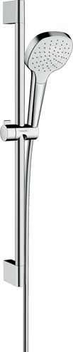HANSGROHE CROMA SELECT E 1JET sprchová souprava 3-dílná, ruční sprcha 110x110 mm, tyč, hadice, bílá/chrom 26584400 Obrázek - Hlavní obrázek