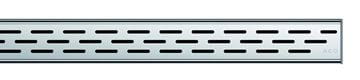ACO SHOWERDRAIN C, C+ perforovaný rošt SLOT 578 mm, nerez ocel