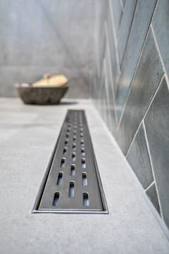 ACO SHOWERDRAIN C, C+ perforovaný rošt SLOT 578 mm, nerez ocel 9010.88.74 Obrázek - fotka