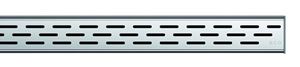 ACO SHOWERDRAIN C, C+ perforovaný rošt SLOT 878 mm, nerez ocel