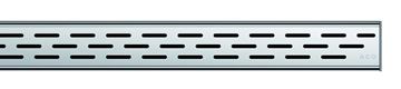 ACO SHOWERDRAIN C, C+ perforovaný rošt SLOT 878 mm, nerez ocel