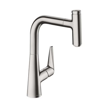 HANSGROHE TALIS SELECT M51 dřezová baterie, s vytahovací koncovkou, nerez