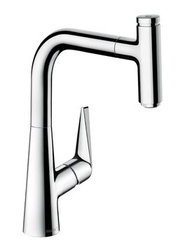 HANSGROHE TALIS SELECT M51 dřezová baterie, s vytahovací koncovkou, chrom