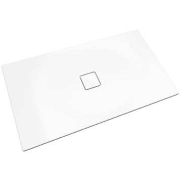 KALDEWEI CONOFLAT 794-1 sprchová vanička 80x140 cm, smaltovaná ocel, bez nosiče, Perl Effekt 466400013001 Obrázek - fotka