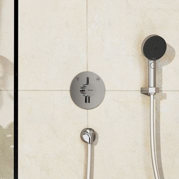 HANSGROHE DUOTURN E podomítková baterie, pro 2 spotřebiče, chrom 75418000 Obrázek - fotka