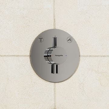 HANSGROHE DUOTURN E podomítková baterie, pro 2 spotřebiče, chrom 75418000 Obrázek - fotka