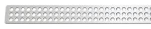 UNIDRAIN CLASSICLINE 1600 perforovaný rošt CLASSIC 280 mm, kartáčovaná nerez ocel