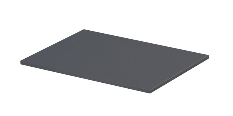 ORISTO NARVIK deska pod umyvadlo 60x45,9x1,6 cm, antracit NAR-TOP-60-L Obrázek - Hlavní obrázek