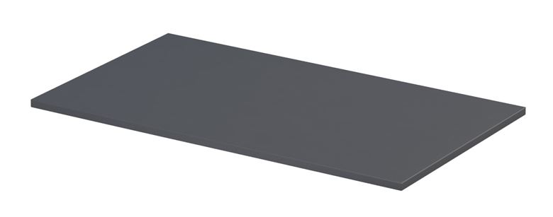 ORISTO NARVIK deska pod umyvadlo 80x45,9x1,6 cm, antracit NAR-TOP-80-L Obrázek - Hlavní obrázek