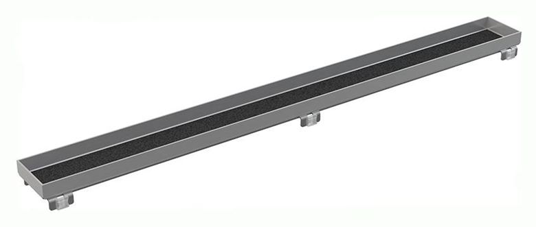 CONCEPT 100 rošt pro vložení dlažby 844 mm, matná nerez ocel RDC-850 Obrázek - fotka