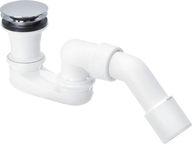 VIEGA VARIOPLEX 6977 vaničkový sifon pr. 52 mm, click-clack, chrom 572860 Obrázek - Hlavní obrázek