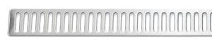 UNIDRAIN CLASSICLINE 1600 perforovaný rošt COLUMN 280 mm, kartáčovaná nerez ocel