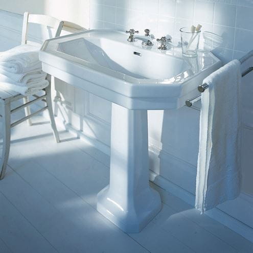 DURAVIT 1930 umyvadlo 70 cm, s otvorem pro baterii a přepadem 0438700000 Obrázek - fotka