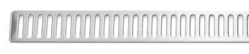 UNIDRAIN CLASSICLINE 1600 perforovaný rošt COLUMN 760 mm, kartáčovaná nerez ocel