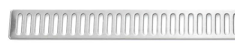 UNIDRAIN CLASSICLINE 1600 perforovaný rošt COLUMN 760 mm, kartáčovaná nerez ocel 1602.0800 Obrázek - Hlavní obrázek