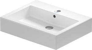 DURAVIT VERO umyvadlo 60 cm, s otvorem pro baterii a přepadem, broušené