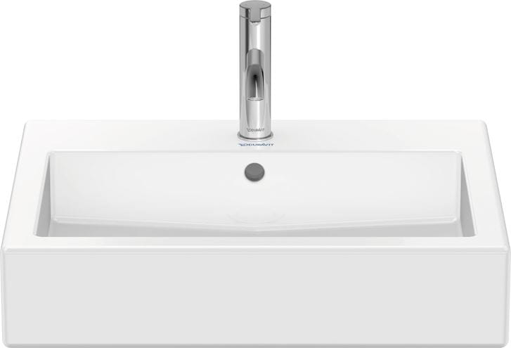 DURAVIT VERO umyvadlo 60 cm, s otvorem pro baterii a přepadem, broušené 0454600027 Obrázek - fotka