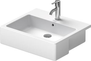 DURAVIT VERO umyvadlo 55 cm, s otvorem pro baterii a přepadem