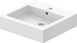 DURAVIT VERO umyvadlo 50 cm, s otvorem pro baterii a přepadem, broušené