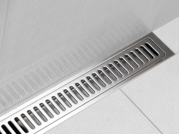 UNIDRAIN CLASSICLINE 1600 perforovaný rošt COLUMN 960 mm, kartáčovaná nerez ocel 1602.1000 Obrázek - fotka
