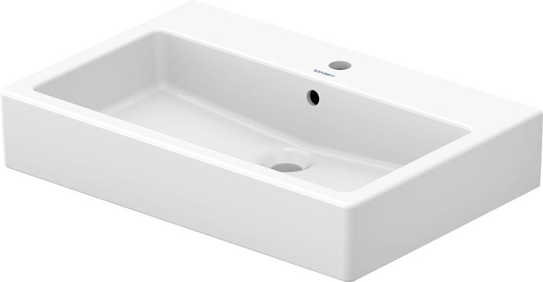 DURAVIT VERO umyvadlo 70 cm, s otvorem pro baterii a přepadem, broušené 0454700027 Obrázek - Hlavní obrázek