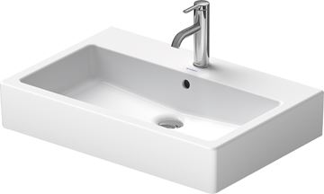 DURAVIT VERO umyvadlo 70 cm, s otvorem pro baterii a přepadem, broušené 0454700027 Obrázek - fotka