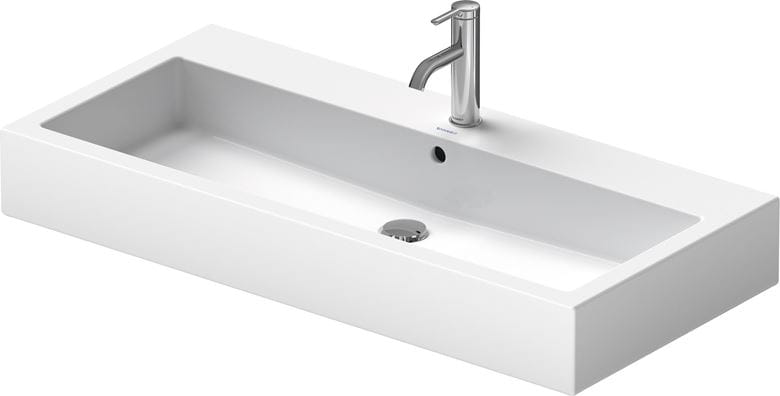 DURAVIT VERO umyvadlo 100 cm, s otvorem pro baterii a přepadem 0454100000 Obrázek - Hlavní obrázek