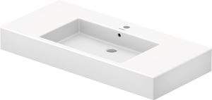DURAVIT VERO umyvadlo 105 cm, s otvorem pro baterii a přepadem