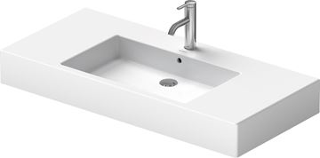 DURAVIT VERO umyvadlo 105 cm, s otvorem pro baterii a přepadem 0329100000 Obrázek - fotka