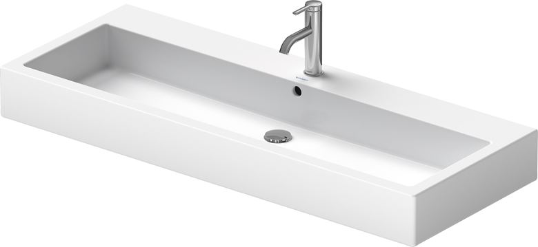 DURAVIT VERO umyvadlo 120 cm, s otvorem pro baterii a přepadem 0454120000 Obrázek - Hlavní obrázek