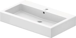 DURAVIT VERO umyvadlo 80 cm, s otvorem pro baterii a přepadem, broušené