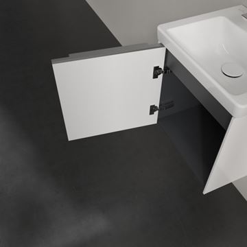 VILLEROY & BOCH VERITY EXCLUSIVE skříňka pod umývátko 42,3x37,8x42,9 cm, 1 dvířka, panty vlevo, Brillant White A87900VE Obrázek - fotka