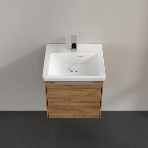 VILLEROY & BOCH VERITY EXCLUSIVE skříňka pod umývátko 42,3x37,8x42,9 cm, 1 dvířka, panty vlevo, Oak Kansas A87900RH Obrázek - fotka