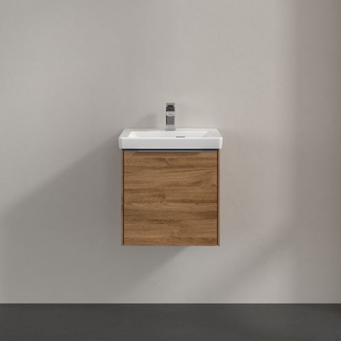 VILLEROY & BOCH VERITY EXCLUSIVE skříňka pod umývátko 42,3x37,8x42,9 cm, 1 dvířka, panty vlevo, Oak Kansas A87900RH Obrázek - fotka